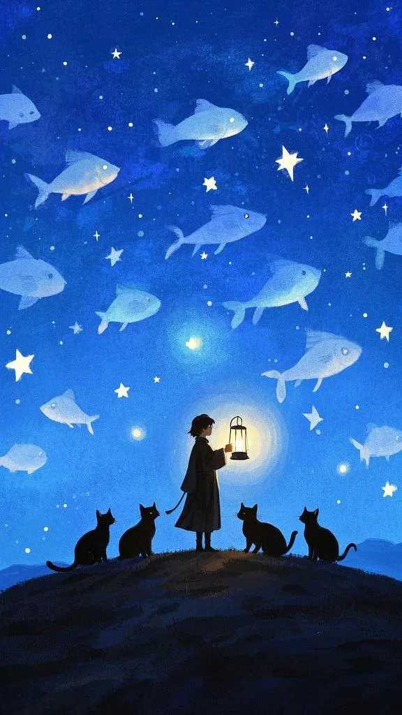 海风吻过不眠夜
