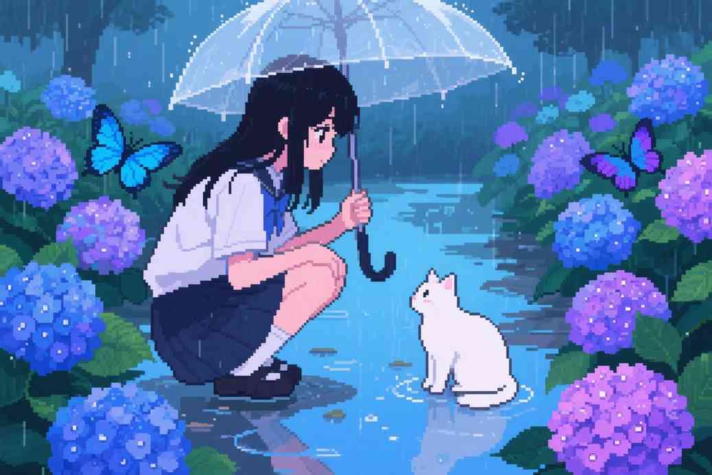 眉目缱绻中孤寂